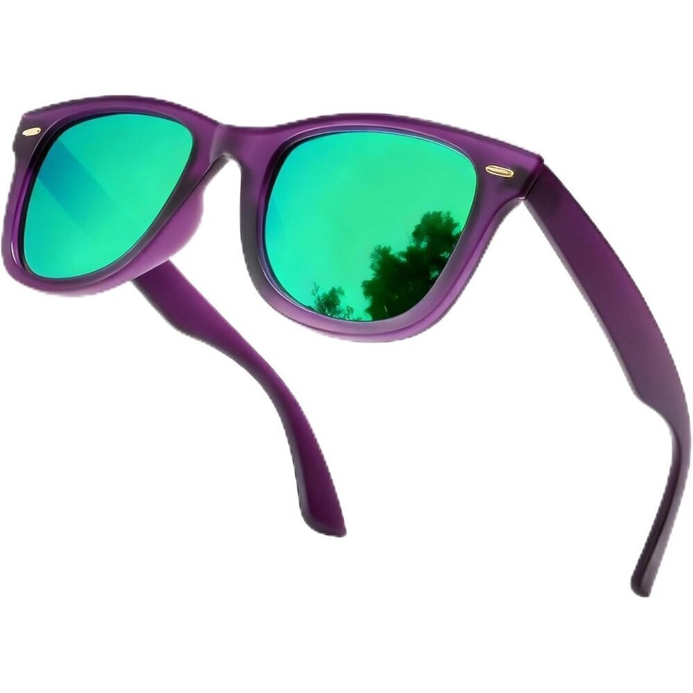 Women's  A05 Green Mirror Lenses Eyewear Designer Square Polarized Sunglasses